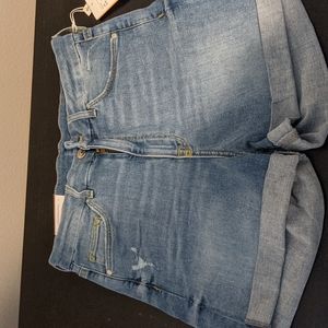 H&M Embrace High Waisted Stretch Shorts NWT